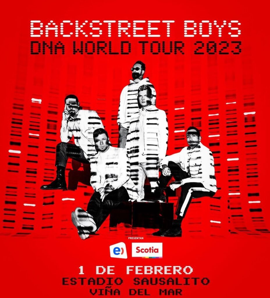 Backstreet Boys en Viña del mar chile 2023