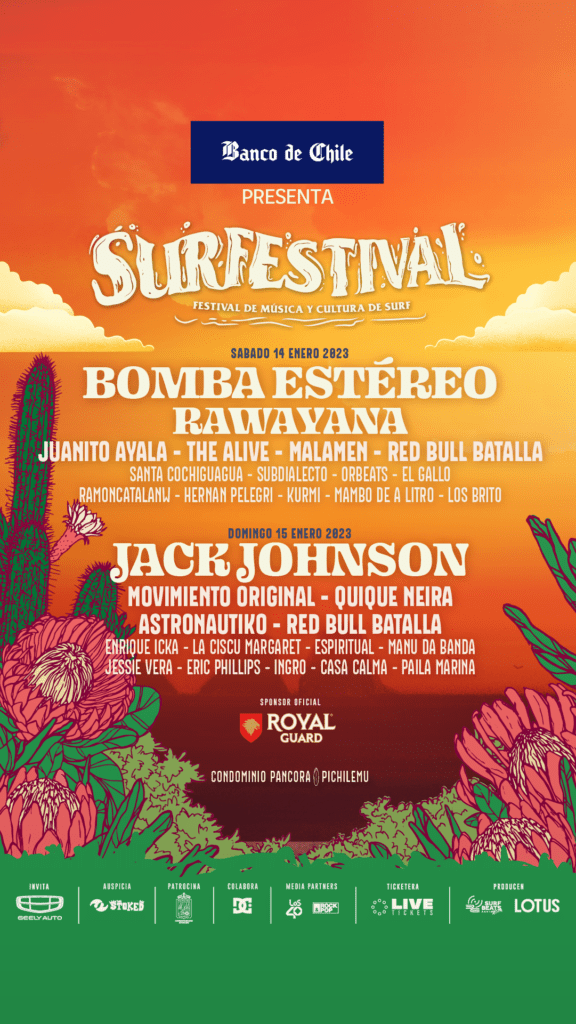 Surf Festival (14 y 15 de enero)- Pichilemu, Chile