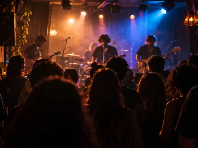 Recinto: club o sala de música en vivo
