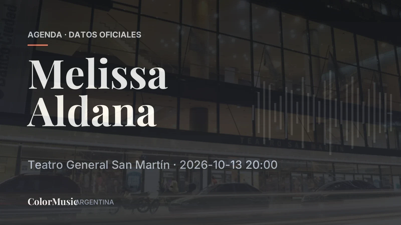 Melissa Aldana — Teatro General San Martín