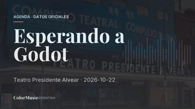 Esperando a Godot — Teatro Presidente Alvear