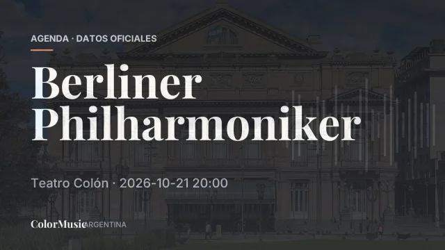 Berliner Philharmoniker — Teatro Colón