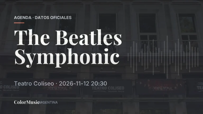 The Beatles Symphonic — Teatro Coliseo