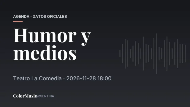 Humor y medios — Teatro La Comedia