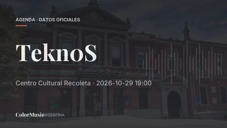 Tekn0S — Centro Cultural Recoleta