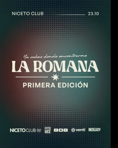 La Romana By Picheo 808 — Niceto Club (23 de octubre)