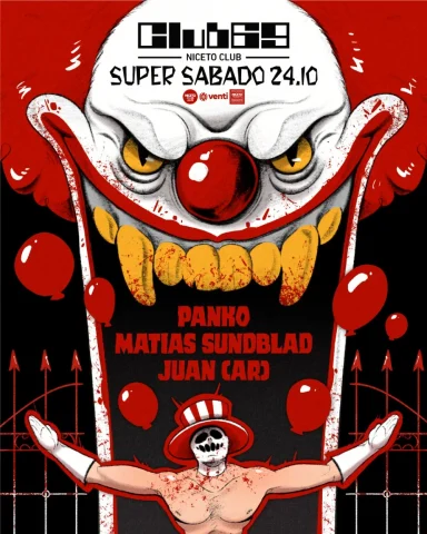 Club 69 — Niceto Club (24 de octubre)