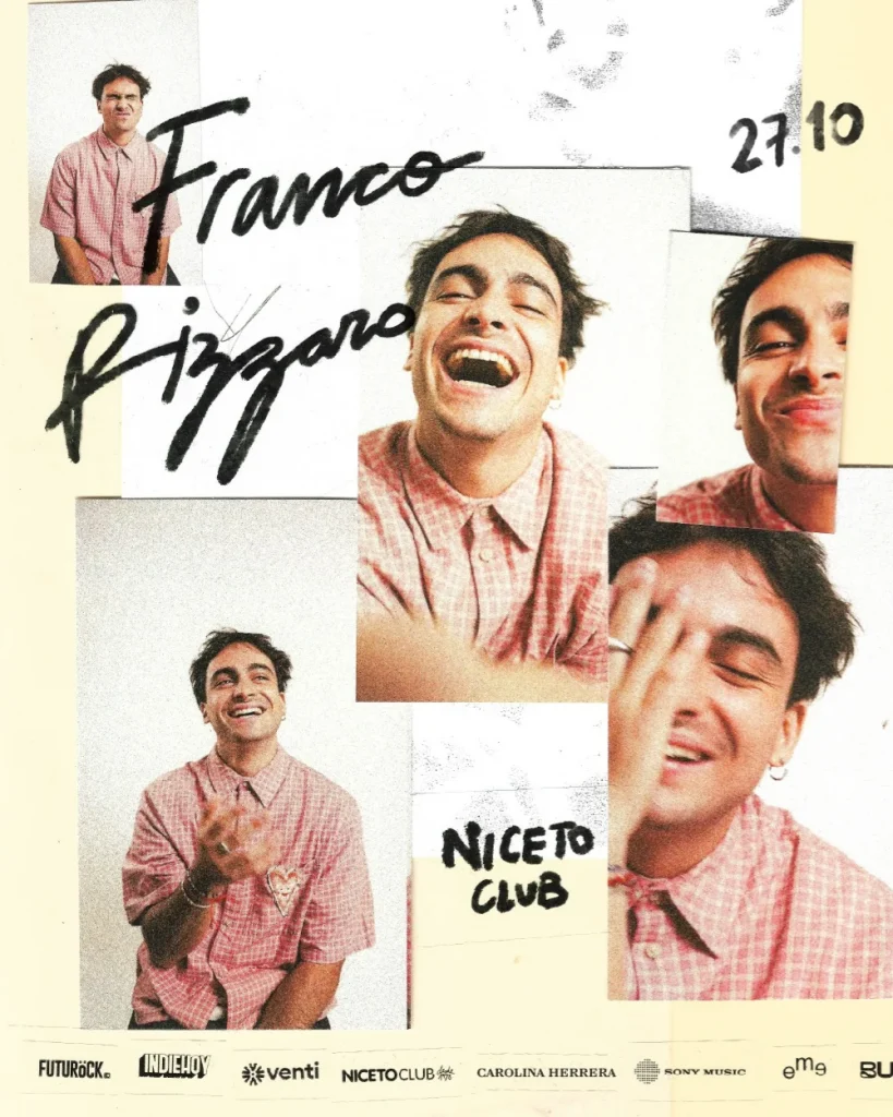 Material del evento: Franco Rizzaro en Niceto Club (+18 años)