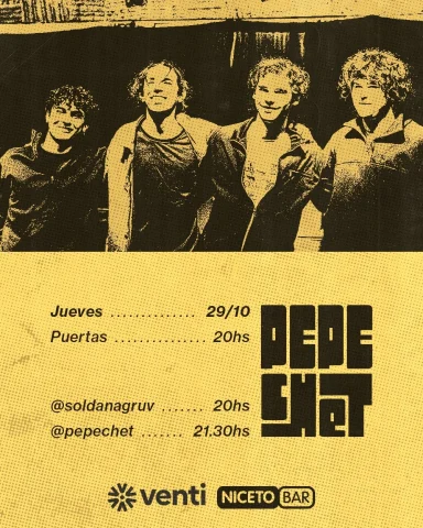 Pepechet y Soldana en Niceto Bar