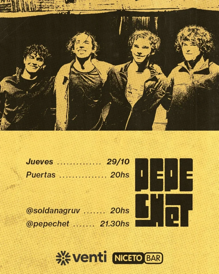 Pepechet y Soldana en Niceto Bar