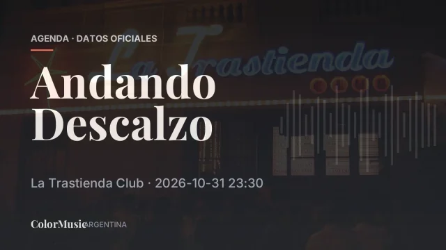 Andando Descalzo — La Trastienda Club