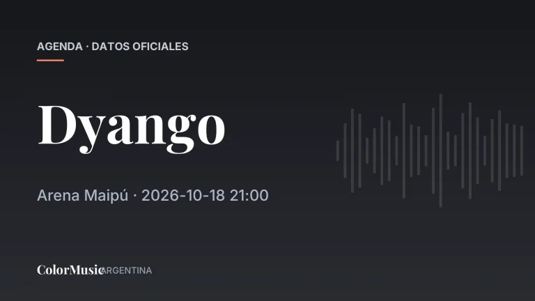 Dyango — Arena Maipú