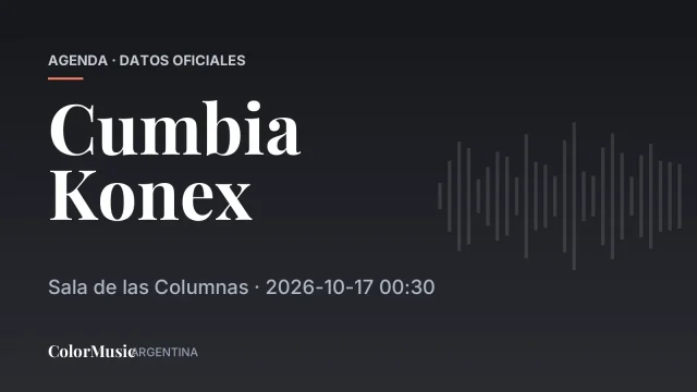 Cumbia Konex — Sala de las Columnas