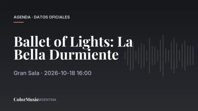 Ballet of Lights: La Bella Durmiente — Gran Sala