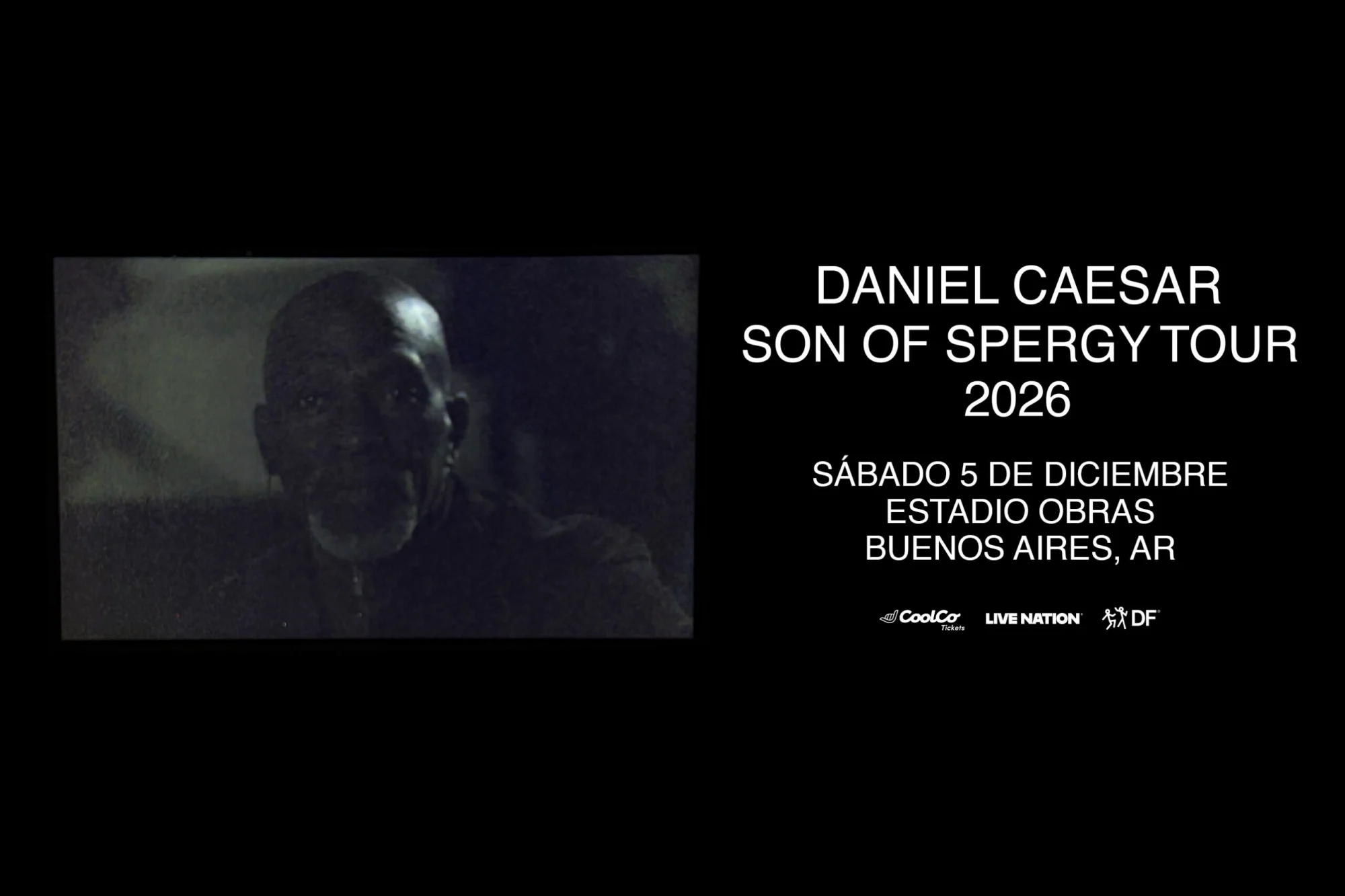 Daniel Caesar – Son Of Spergy Tour — Estadio Obras Sanitarias