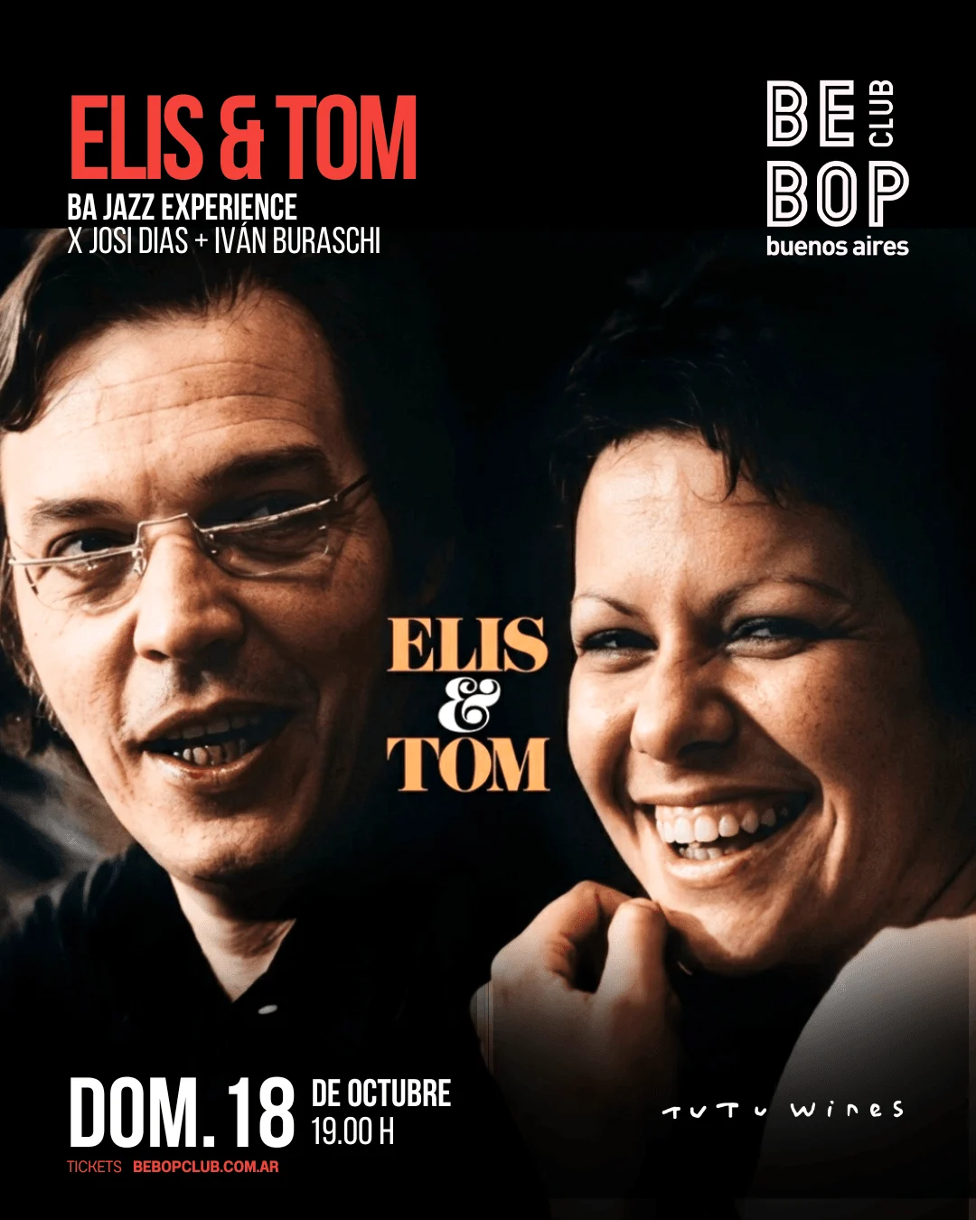 Elis & Tom | BA Jazz Experience | x Josi Dias + Iván Buraschi 4tet — Bebop Club