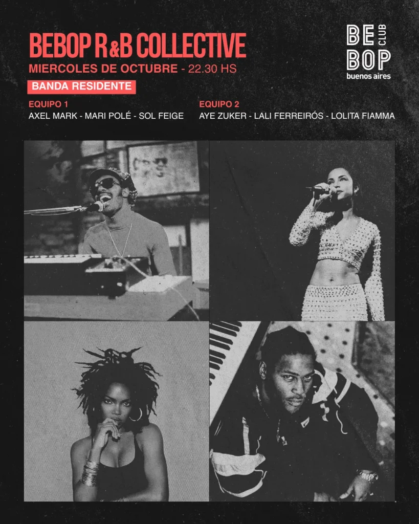 Bebop R&B Collective — Bebop Club (21 de octubre)