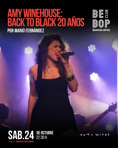 Amy Winehouse: Back to Black 20 años | Por Mariú Fernández — Bebop Club