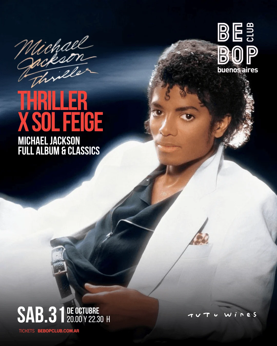 Thriller X Sol Feige | Michael Jackson Full Album & Classics — Bebop Club