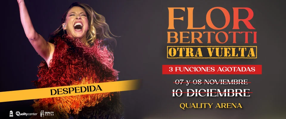 Flor Bertotti — Quality Center (10 de diciembre)