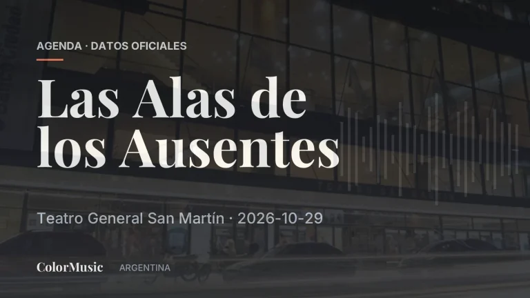 Las Alas de los Ausentes — Teatro General San Martín