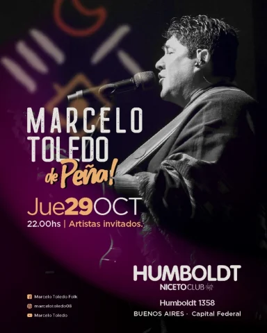 Marcelo Toledo de Peña! — Humboldt | Niceto Club
