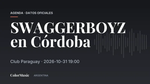 SWAGGERBOYZ en Córdoba — Club Paraguay
