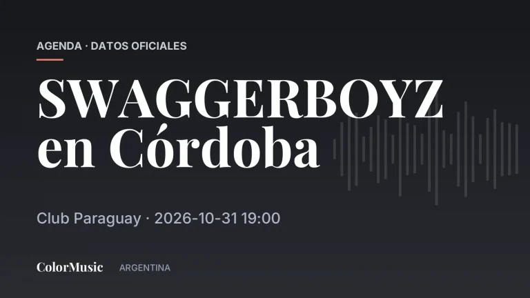 SWAGGERBOYZ en Córdoba — Club Paraguay
