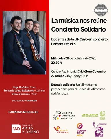 La música nos reúne – Concierto solidario — Cine Teatro Plaza