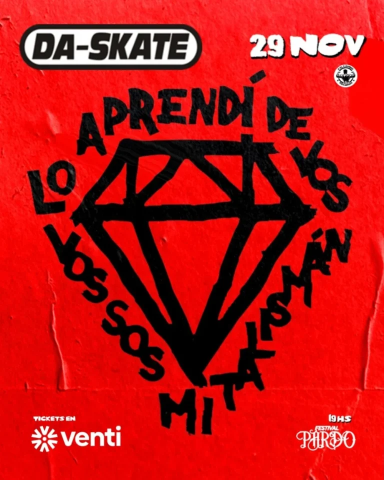 FESTIVAL PARDO: da skate en en Humboldt | Niceto Club (+18 años)