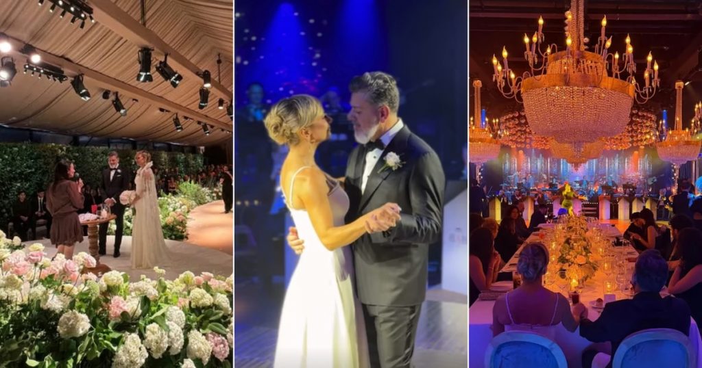 Andrea Ghidone se casó con Pablo Otero: tres vestidos, tango y show de Carlos Vives