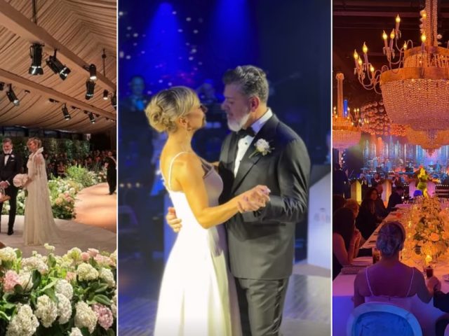 Andrea Ghidone se casó con Pablo Otero: tres vestidos, tango y show de Carlos Vives