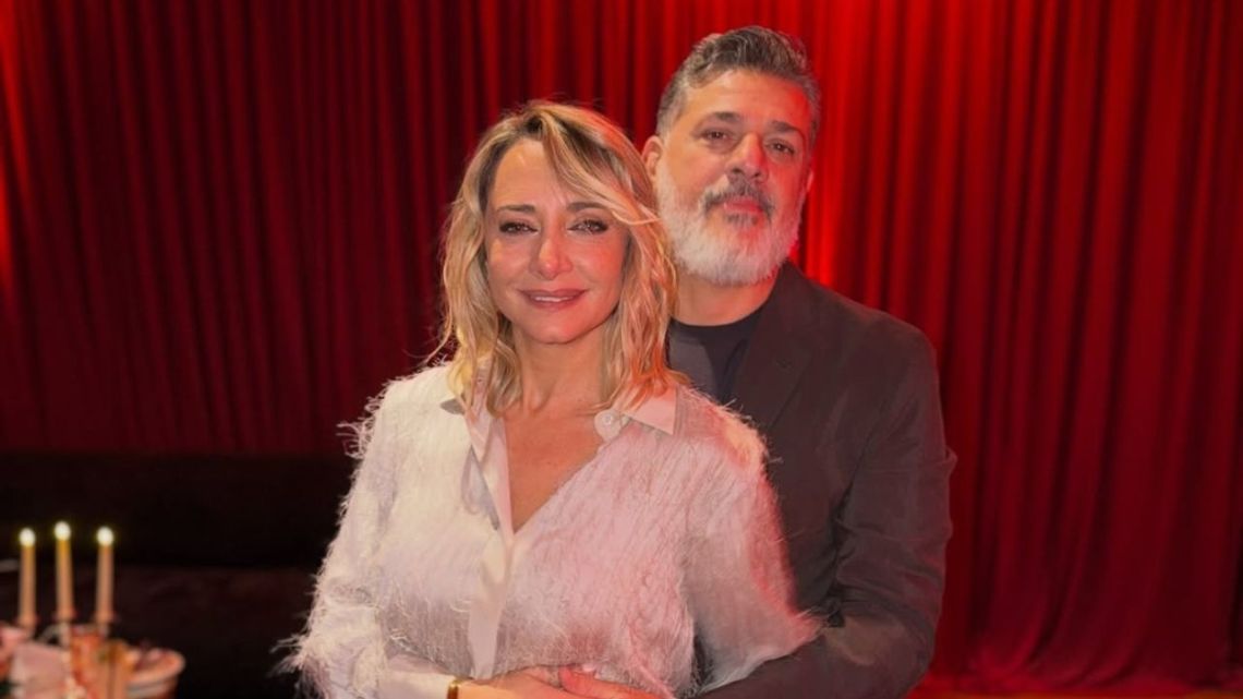 Andrea Ghidone se casó por civil con Pablo Otero en Buenos Aires