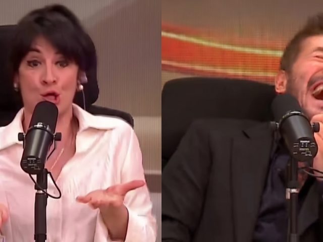 Anita Martínez hizo estallar de risa a Tinelli con su crítica a la vida saludable