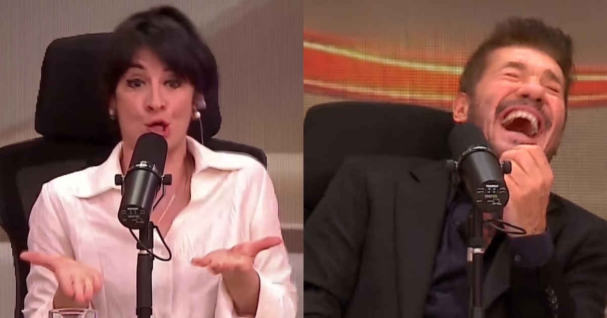 Anita Martínez hizo estallar de risa a Tinelli con su crítica a la vida saludable