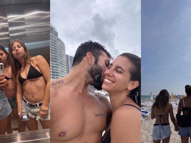 Cinthia Fernández celebró su cumpleaños en Miami con sus hijas y Roberto Castillo