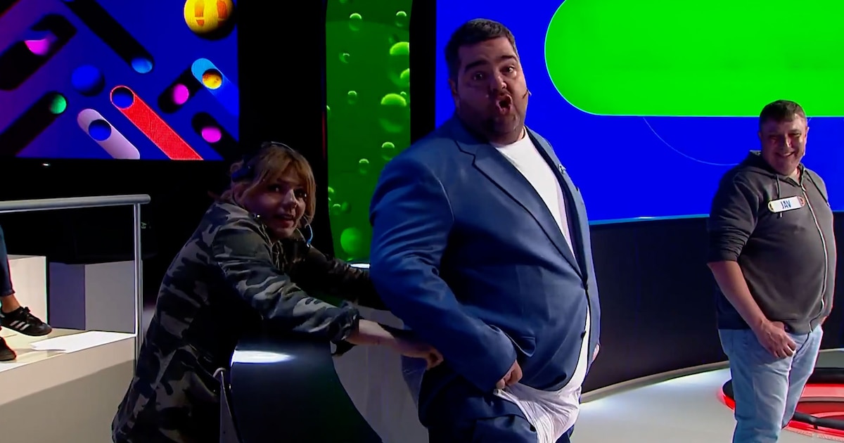 Darío Barassi quiso probarse un pañal para adultos en vivo y terminó en un blooper