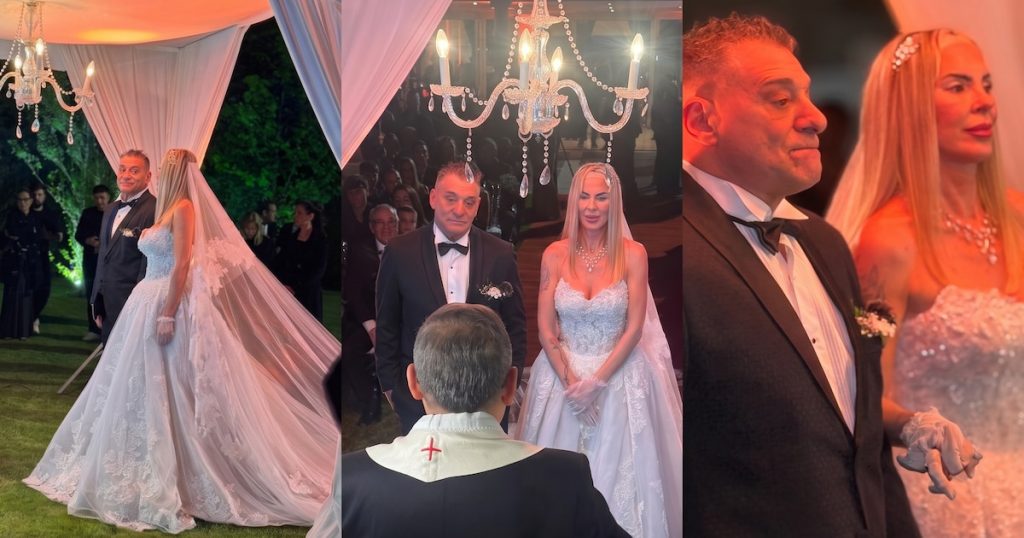 El Turco García y Mariela Prieto se casaron en Ituzaingó tras 30 años de relación