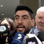 Facundo Moyano evitó confirmar el embarazo de Candela Arizaga tras levantar la perimetral