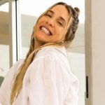 Juli Puente construye un gimnasio en su casa para volver a grabar rutinas