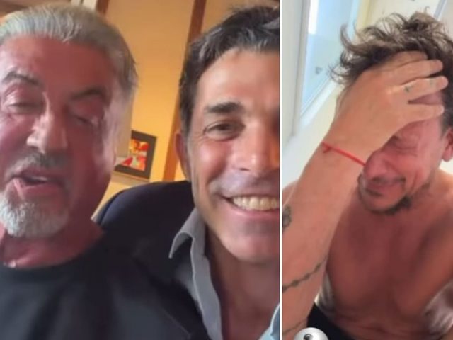 La conmovedora reacción de Nico Vázquez al inesperado llamado de Sylvester Stallone: “Mi héroe favorito”