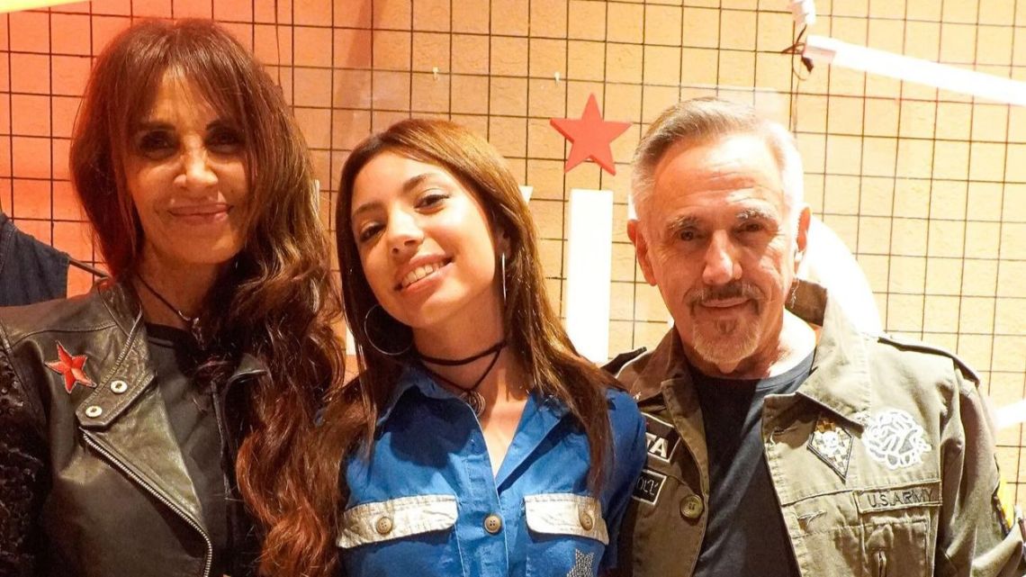 La esposa y la hija de Alejandro Lerner presentaron su marca de indumentaria rockera