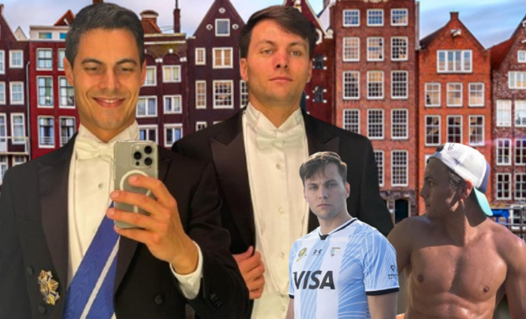 Nicolás Keenan y Rob Jetten: del like en Instagram a la paternidad, con consejo de Máxima