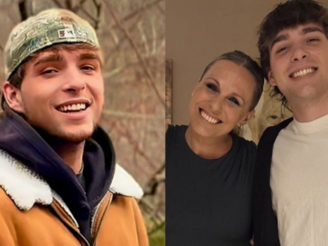 Santino Curto, hijo de Denise Dumas, combina la música con el trabajo en Uber