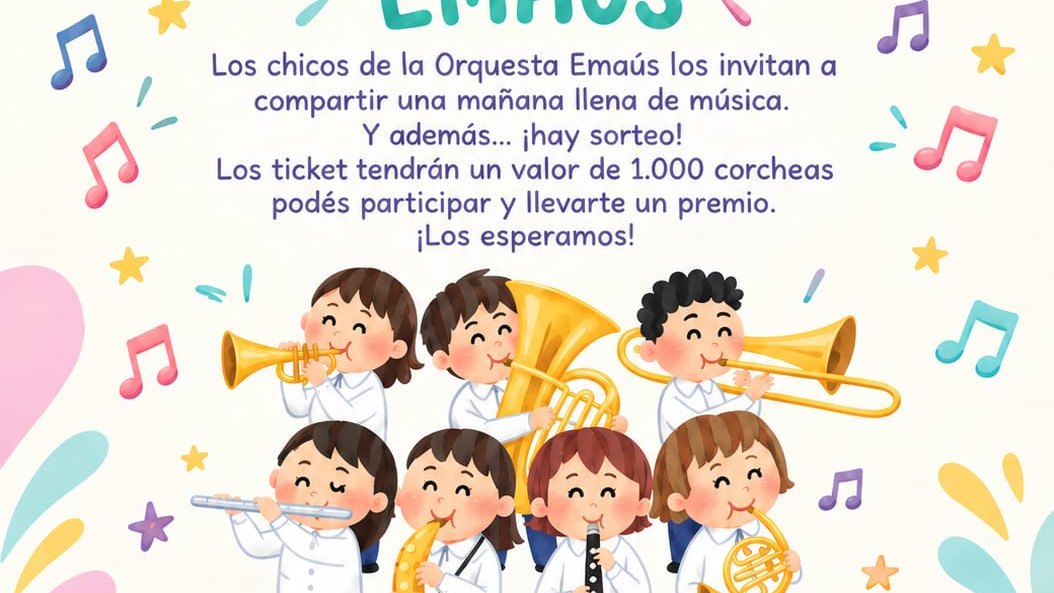 Concierto Orquesta Emaús — Centro Patrimonial y Artístico Cristoforo Colombo (A. Tomba 246)