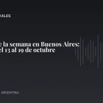 Agenda de la semana en Buenos Aires: qué ver del 13 al 19 de octubre · ColorMusic Argentina