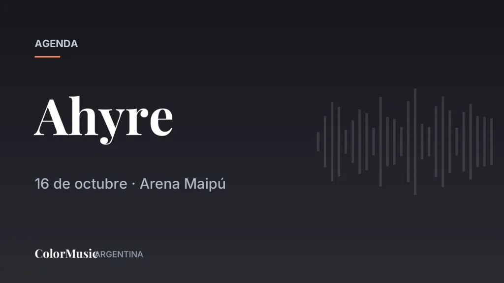 Material del evento: Ahyre
