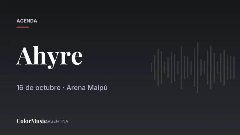 Ahyre · ColorMusic Argentina
