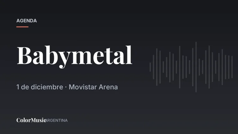 Babymetal · ColorMusic Argentina