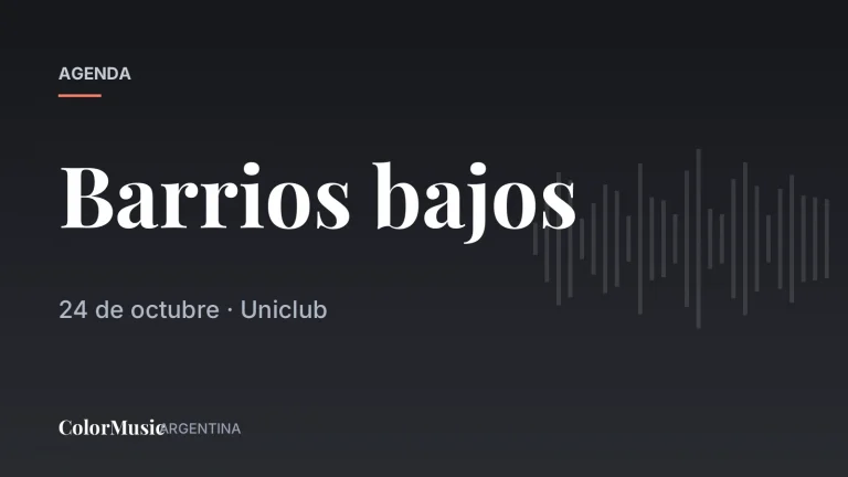 Barrios bajos · ColorMusic Argentina